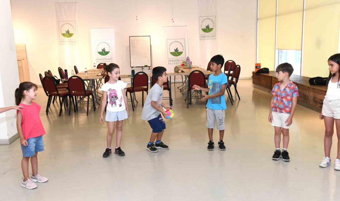 Osmangazi Belediyesi’nin yaz döneminde ‘Osmangazi Atölyelerle Buluşuyor’ adı altında hem