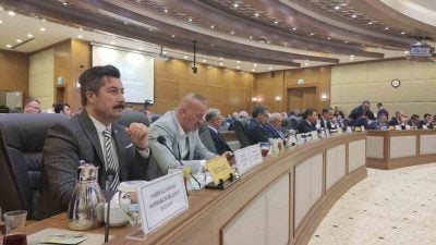 Yenişehir Belediye Başkanı Ercan Özel, dolu yağışından etkilenen Yenişehir’in Köprühisar,