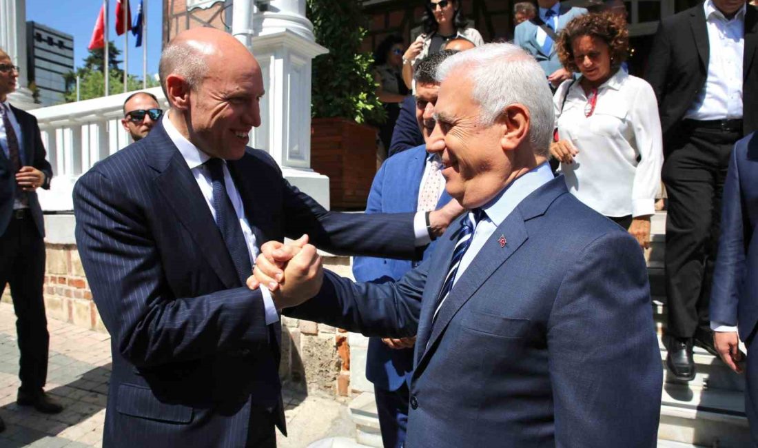 Bursa Büyükşehir Belediye Başkanı Mustafa Bozbey, Almanya’daki kardeş şehir Hessen’den