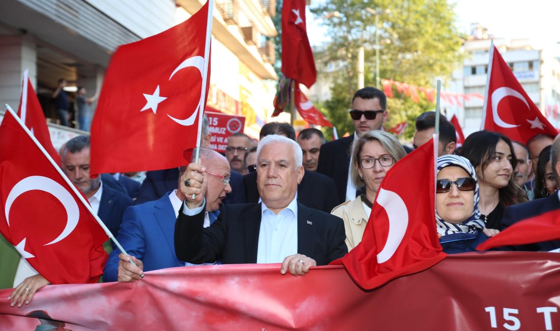 Tüm Türkiye’de olduğu Bursa’da da 15 Temmuz Demokrasi ve Milli