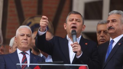 Chp genel başkanı özgür özel'in 3 günlük bursa programı başladı.