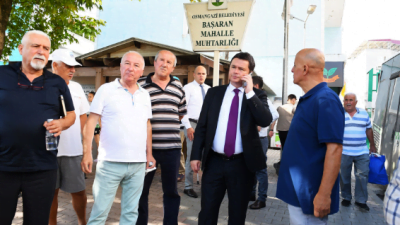 Göreve seçilmesinin ardından ilçeyi mahalle mahalle, sokak sokak gezen Osmangazi