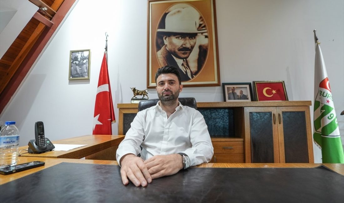 Bursaspor Başkanı Enes Çelik, Bursaspor’a tahsis edilmesi planlanan benzin istasyonu