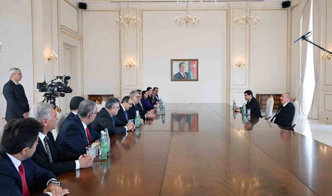 TÜRKİYE-AZERBAYCAN PARLAMENTOLAR ARASI DOSTLUK GRUBU BAŞKANI ŞAMİL AYRIM BAŞKANLIĞINDAKİ TBMM