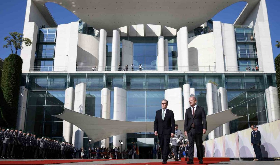 İNGİLTERE BAŞBAKANI KEİR STARMER’IN ALMANYA ZİYARETİNDE YAYINLANAN ORTAK BİLDİRİDE, İKİ