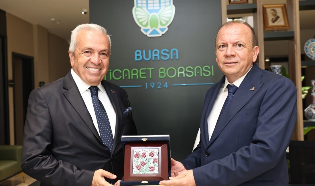 NİLÜFER BELEDİYE BAŞKANI ŞADİ ÖZDEMİR, BURSA TİCARET BORSASI (BTB) BAŞKANI