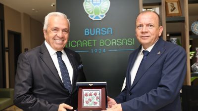 NİLÜFER BELEDİYE BAŞKANI ŞADİ ÖZDEMİR, BURSA TİCARET BORSASI (BTB) BAŞKANI