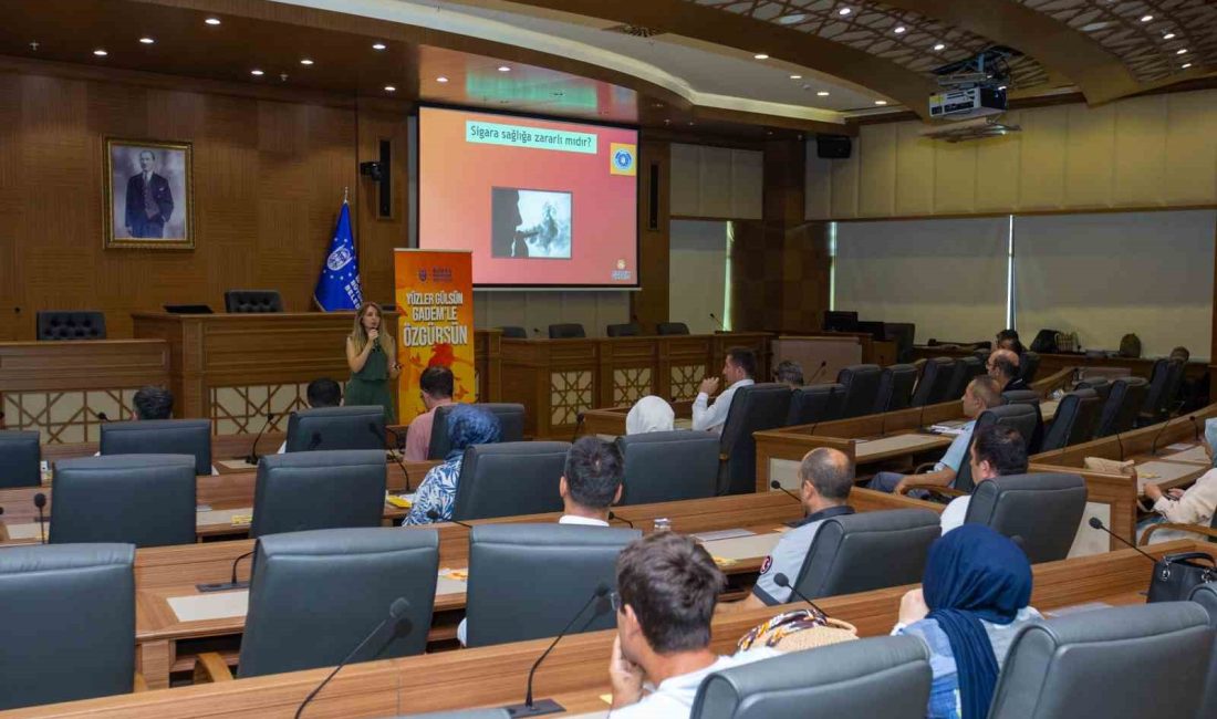 Bursa Büyükşehir Belediyesi tarafından periyodik olarak düzenlenen eğitim çalışmaları kapsamında
