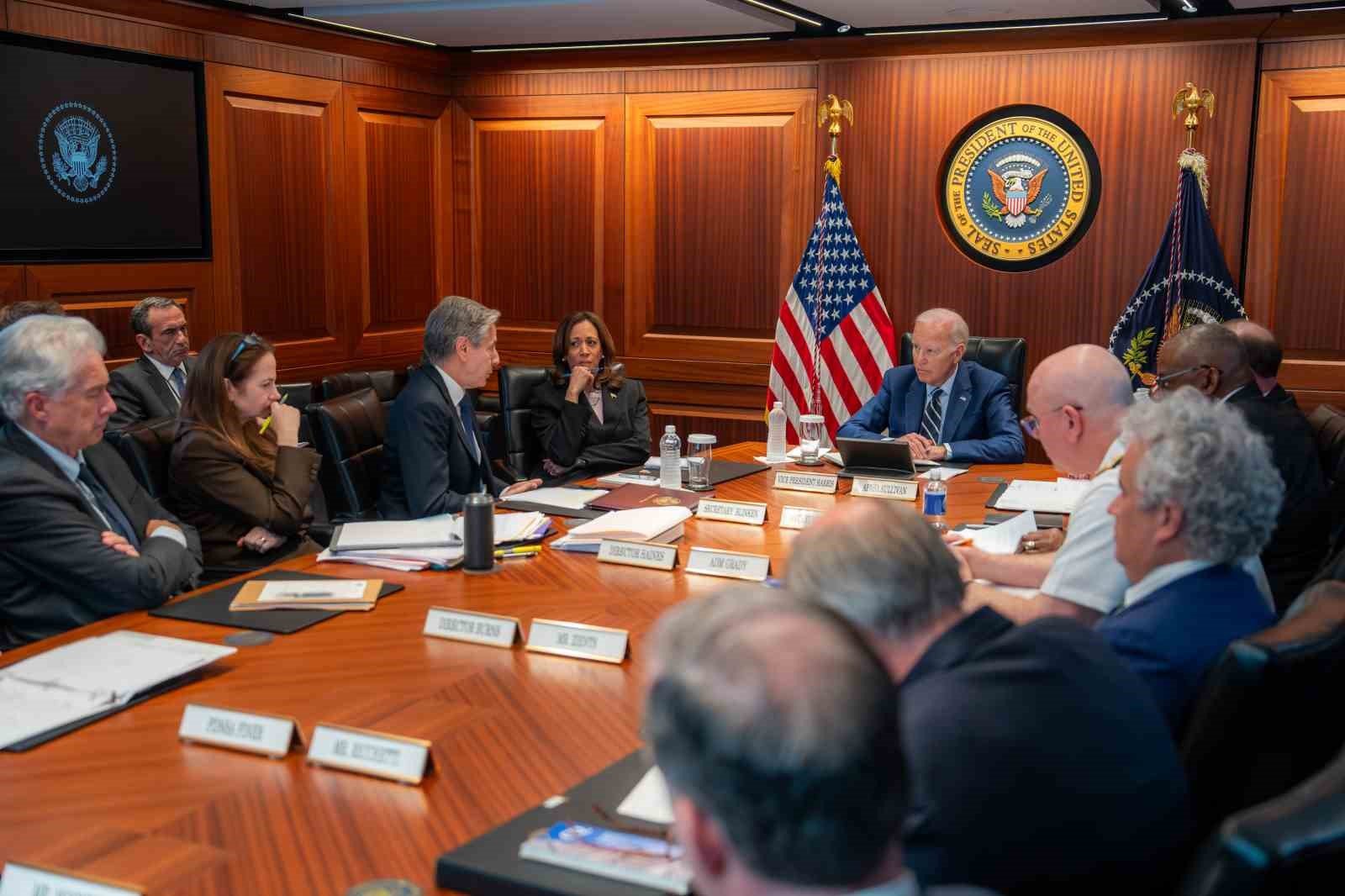 biden ve harris ulusal guvenlik ekibiyle orta dogudaki durumu degerlendirdi 9449784