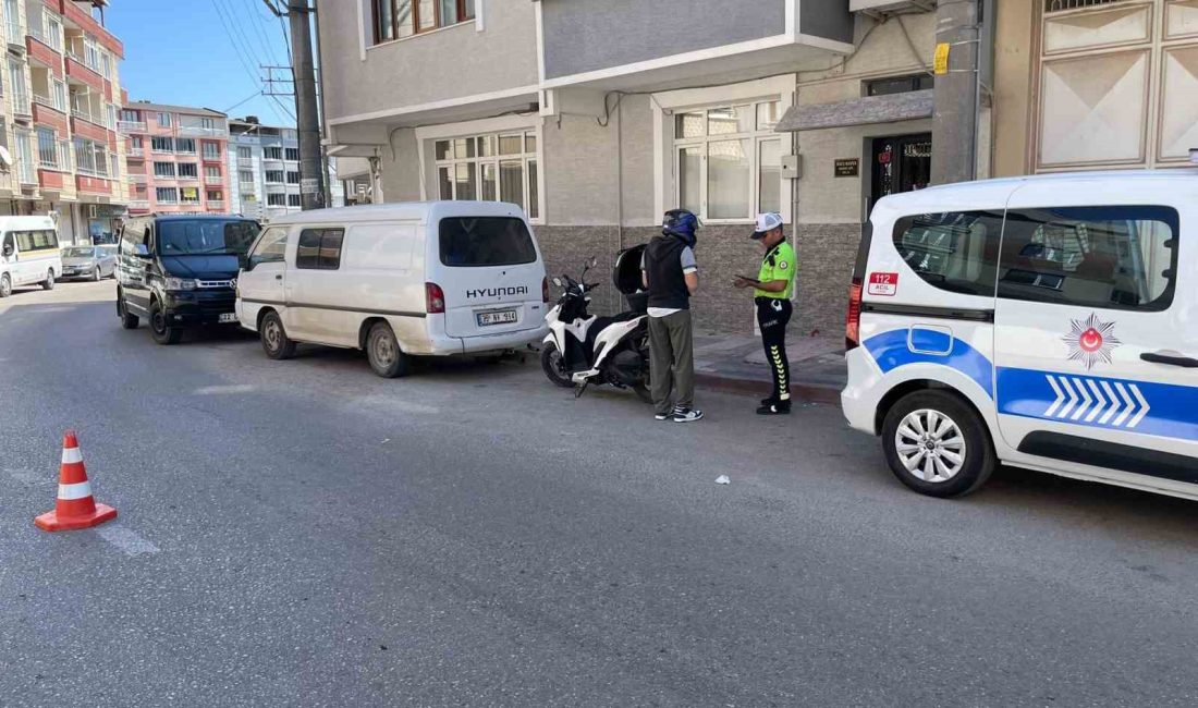 POLİS EKİPLERİ TARAFINDAN YILBAŞINDAN BU YANA KADAR YAPILAN MOTOSİKLET KONTROLLERİNDE