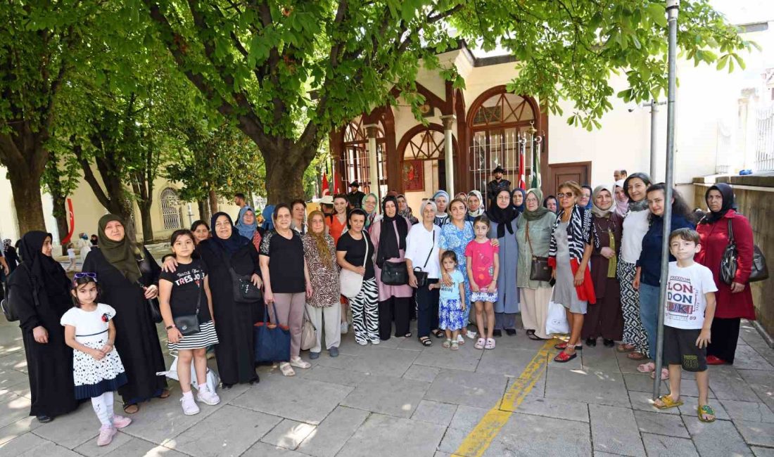 Osmangazi Belediyesi tarafından kadınlara özel olarak düzenlenen ücretsiz ‘Bursa Kültür