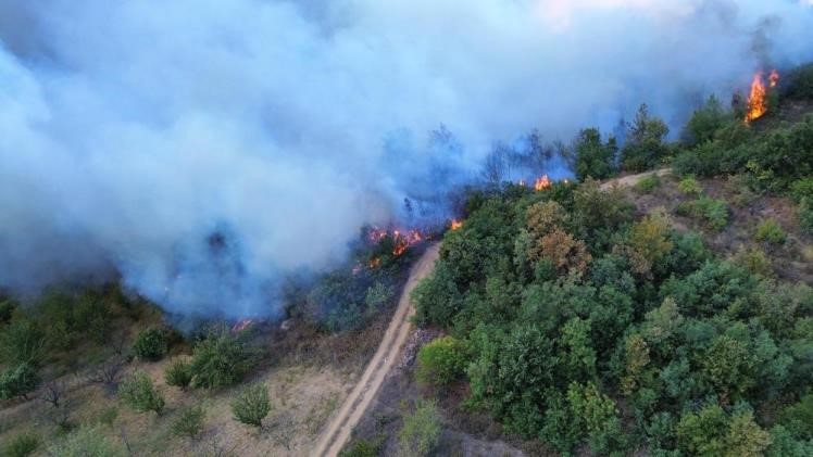 BURSA’DA ÇIKAN ORMAN YANGINI 12 SONRA KONTROL ALTINA ALINDI