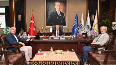 BURSA BÜYÜKŞEHİR BELEDİYE BAŞKANI MUSTAFA BOZBEY, BANDIRMA ONYEDİ EYLÜL ÜNİVERSİTESİ