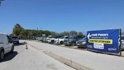 BURSA BÜYÜKŞEHİR BELEDİYESİ, MUDANYA İLÇESİNDEKİ BURULAŞ’A AİT OTOPARKIN CUMA GÜNLERİ