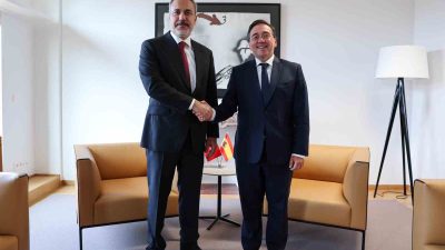 DIŞİŞLERİ BAKANI FİDAN, İSPANYA DIŞİŞLERİ BAKANI ALBARES İLE GÖRÜŞTÜ