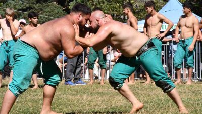 BURSA İZNİK İLÇESİ ELMALI MAHALLESİ ALIÇ YAYLASI 5. KARAKUCAK GÜREŞLERİ