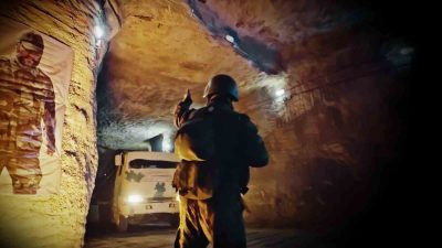 İSRAİL İLE SAVAŞIN EŞİĞİNDE OLAN HİZBULLAH, YER ALTI TÜNELLERİNİN VİDEOSUNU