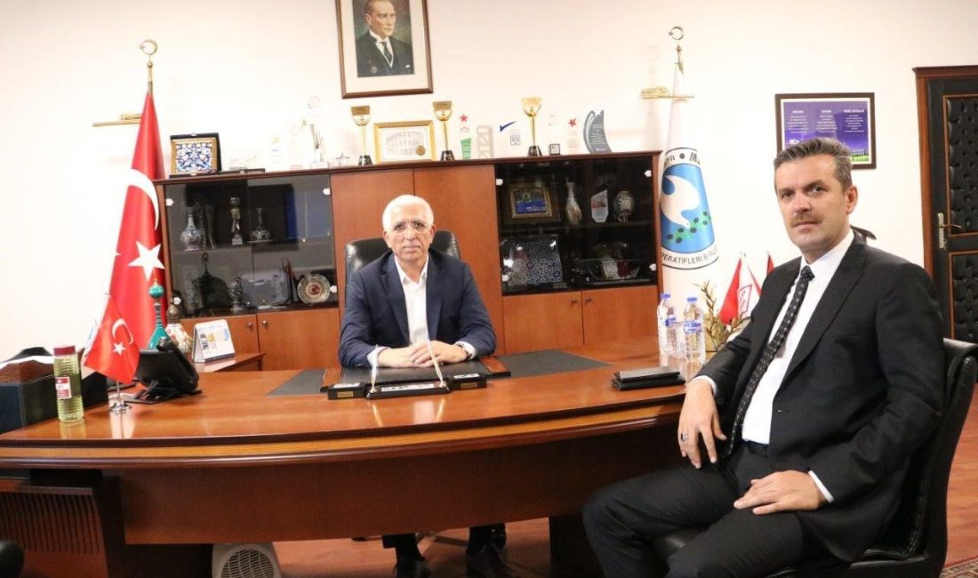 BURSA İL TARIM VE ORMAN MÜDÜRÜ İBRAHİM ACAR MARMARABİRLİK’E ZİYARETTE