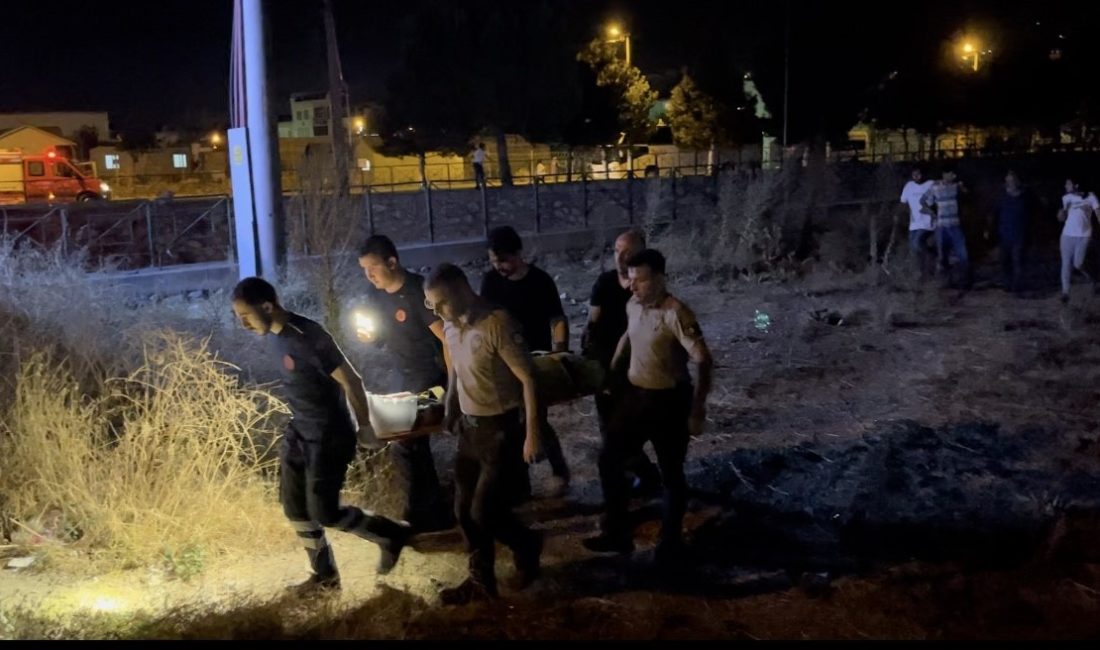BURSA’DA KEDİ KURTARMAK İÇİN GİDEN ADAM DÜŞTÜĞÜ DEREDE KENDİ MAHSUR