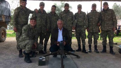 FİKRİ ÖZER 45 YIL SONRA MAKİNELİ TÜFEĞİ İLE