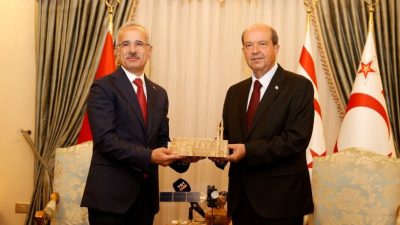ULAŞTIRMA VE ALTYAPI BAKANI ABDULKADİR URALOĞLU, KUZEY KIBRIS TÜRK CUMHURİYETİ