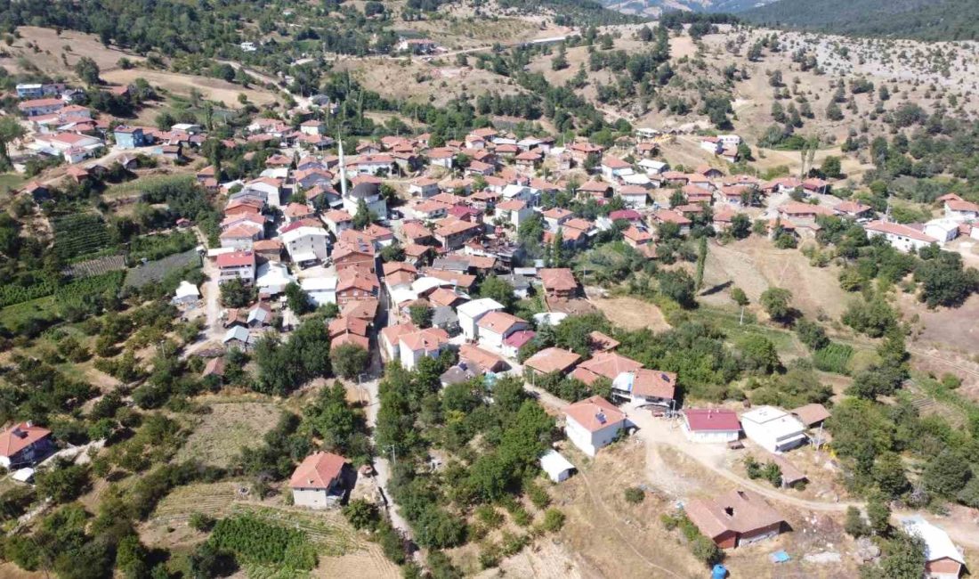 BURSA'NIN DAĞ İLÇESİ KELES'TE, EVİN ÇATISINI KÜLE ÇEVİREN YANGIN KORKU