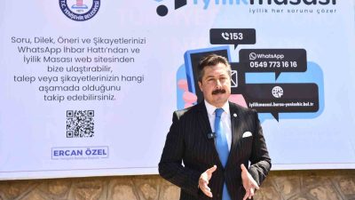 YENİŞEHİR BELEDİYESİ, HALKIN SORUNLARINA ANINDA YANIT VEREBİLMEK, ŞİKAYETLERİNİ DİREKT OLARAK