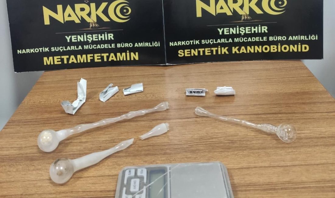 OPERASYONDA METAMFETAMİN, ESRAR, SENTETİK UYUŞTURUCU VE HASSAS TERAZİ ELE GEÇİRİLDİ