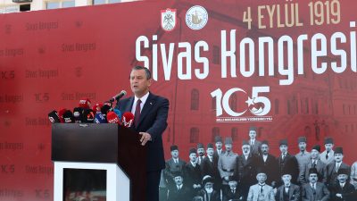 CHP Genel Başkanı Özgür Özel, Sivas Kongresi'nin 105'inci Yıl Dönümü