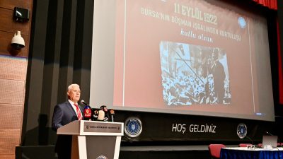 Bursa Büyükşehir Belediyesi, Bursa’nın düşman işgalinden kurtuluşunun 102. yıl dönümü