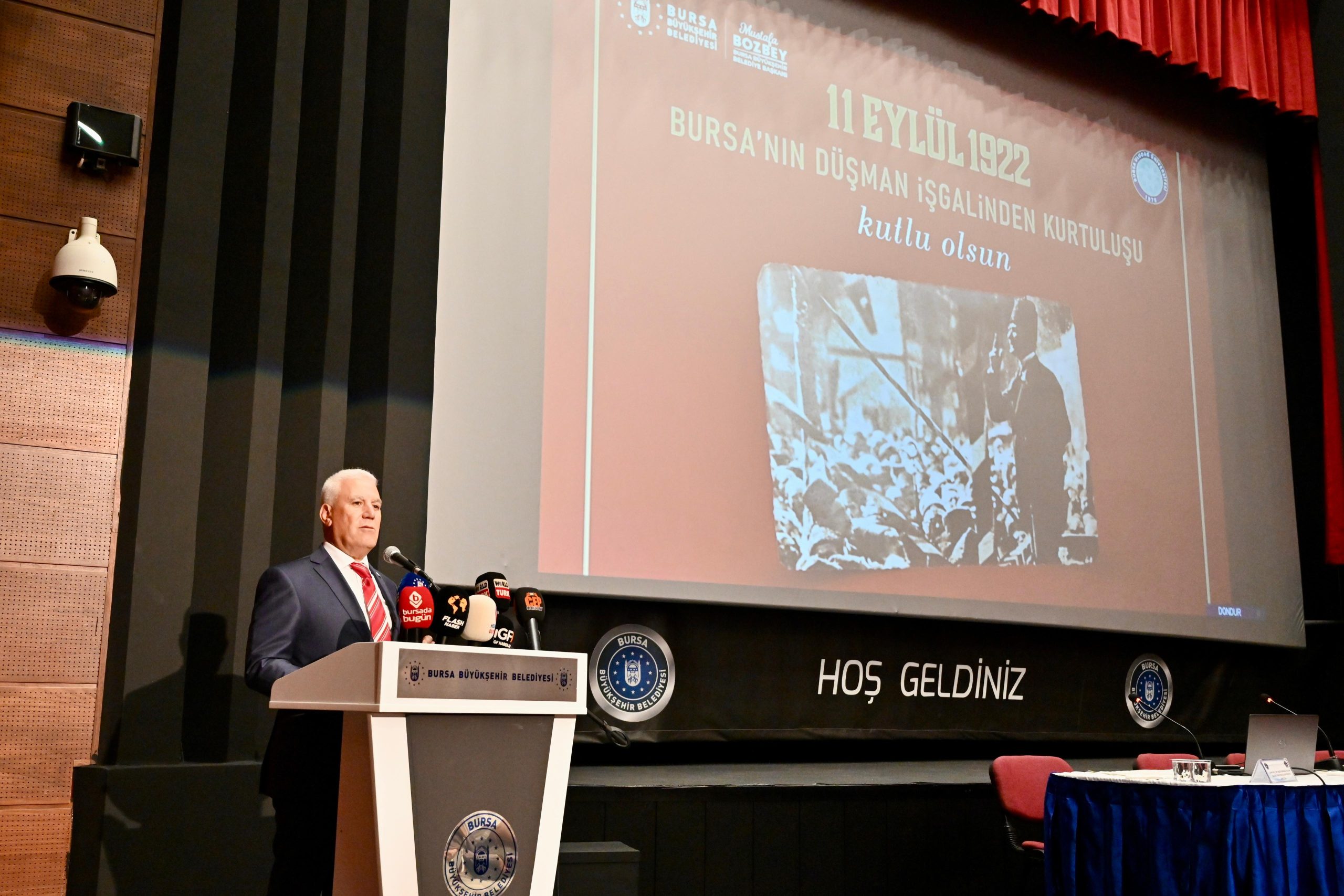 Bursa Büyükşehir Belediyesi, Bursa’nın düşman işgalinden kurtuluşunun 102. yıl dönümü