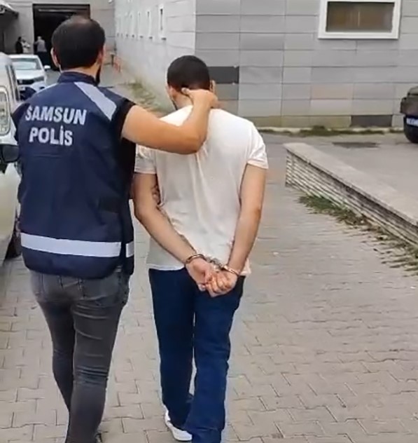 SAMSUN'DA 12 YIL 6 AY HAPİS CEZASI BULUNAN BİR KİŞİ