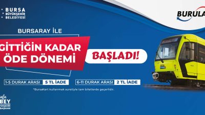 Ulaşımda bir çok yeniliği kente kazandıran Bursa Büyükşehir Belediyesi, vatandaşların