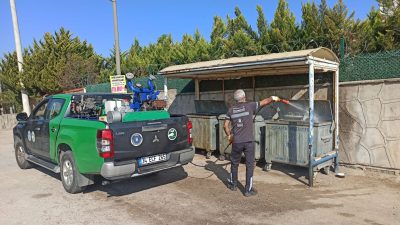 Bursa Büyükşehir Belediyesi, halk sağlığını tehdit eden zararlılara karşı 17