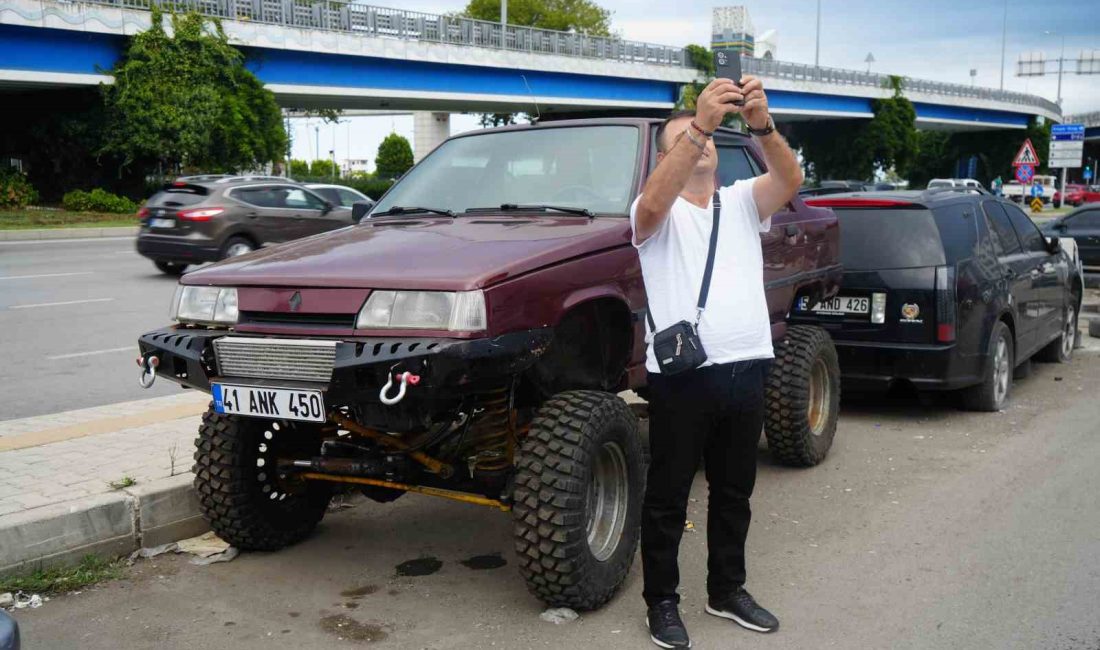 SAMSUN’DA 4X4 OFF-ROAD ARAZİ ARACINA ÇEVRİLEN 1995 MODEL RENAULT BROADWAY