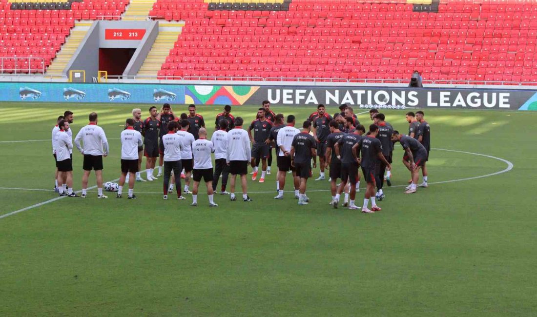 TÜRKİYE, UEFA ULUSLAR B LİGİ 4. GRUP İKİNCİ MAÇINDA İZMİR'DE