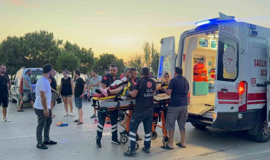 ANTALYA’NIN GAZİPAŞA İLÇESİNDE ELEKTRİKLİ BİSİKLETLE OTOMOBİLİN ÇARPIŞTIĞI KAZADA, İKİ KİŞİ