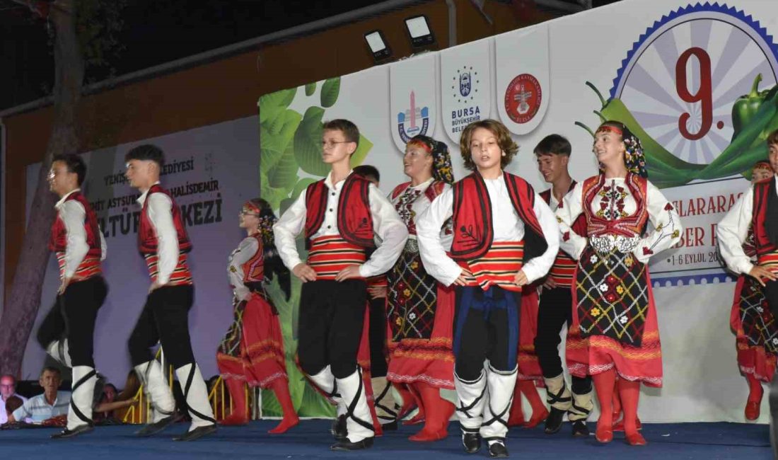 BURSA'NIN YENİŞEHİR İLÇESİNDE GERÇEKLEŞTİRİLEN 9. ULUSLARARASI ALTIN BİBER FESTİVALİ VE
