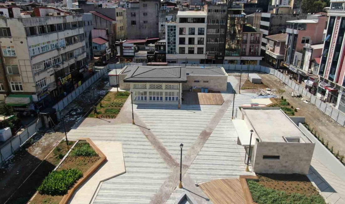 SAMSUN BÜYÜKŞEHİR BELEDİYESİ TARAFINDAN YAPIMI TAMAMLANAN ‘ANAKENT OTOPARK VE MEYDAN