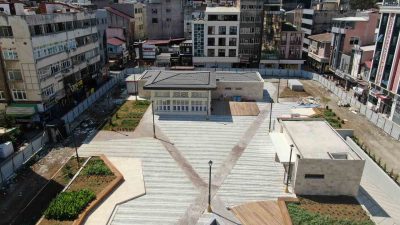 SAMSUN BÜYÜKŞEHİR BELEDİYESİ TARAFINDAN YAPIMI TAMAMLANAN ‘ANAKENT OTOPARK VE MEYDAN