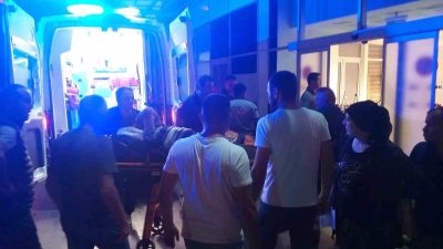 SOL AYAĞINA İSABET EDEN KURŞUNLA YARALANAN HASAN AK, AMBULANSLA BAFRA