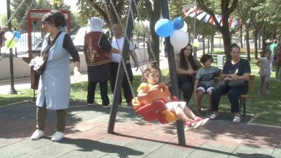 ARNAVUTKÖY BELEDİYESİ TARAFINDAN YAPIMI TAMAMLANAN NAİM SÜLEYMANOĞLU PARKI DÜZENLENEN TÖRENLE