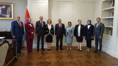 ATASUF HEYETİ PROF. DR. AYSUN BAY BAŞKANLIĞINDA YARGITAY CUMHURİYET BAŞSAVCILIĞI'NA