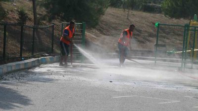 SAMSUN’UN ATAKUM BELEDİYESİ, YENİ EĞİTİM-ÖĞRETİM YILI ÖNCESİ KENTTEKİ TÜM OKULLARI