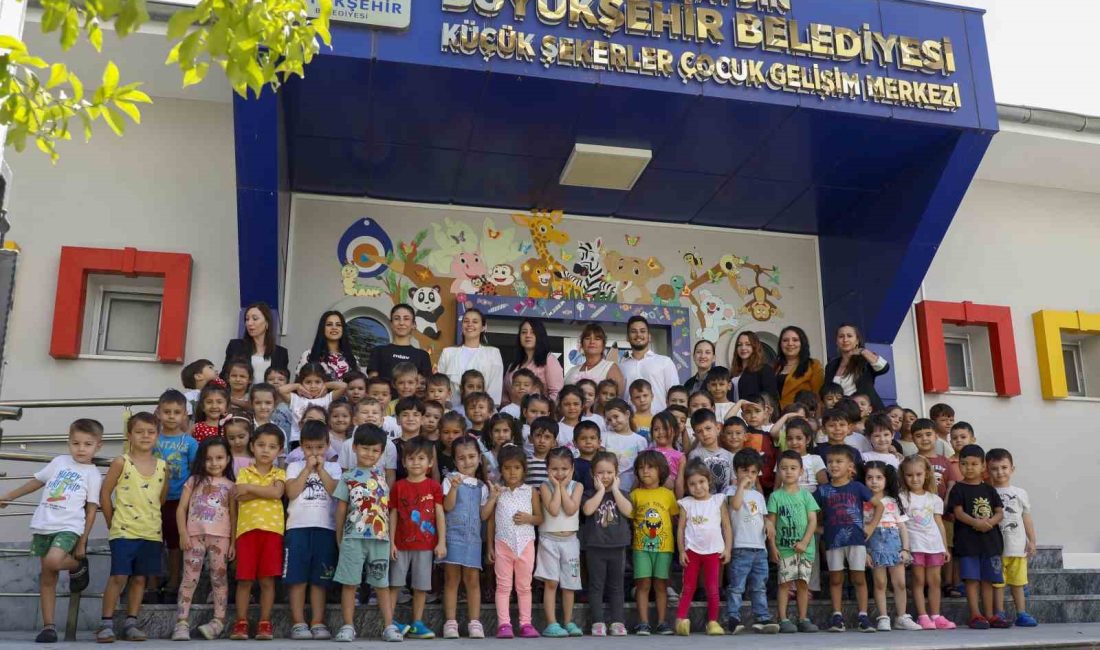 AYDIN BÜYÜKŞEHİR BELEDİYESİ ÇOCUK GELİŞİM MERKEZLERİ’NDE YENİ DÖNEM BAŞLADI. MİNİKLER,