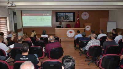 AYDIN TARIM VE ORMAN İL MÜDÜRLÜĞÜ TARAFINDAN DÜZENLENEN TOPLANTIDA HAYVAN
