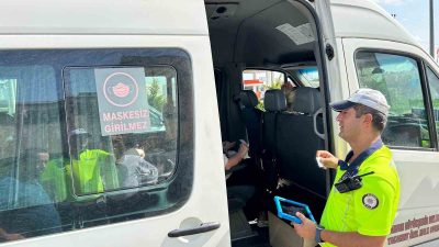 SAMSUN BAFRA BÖLGE TRAFİK DENETLEME İSTASYON AMİRLİĞİ EKİPLERİ YOLCU TAŞIMACILIĞI