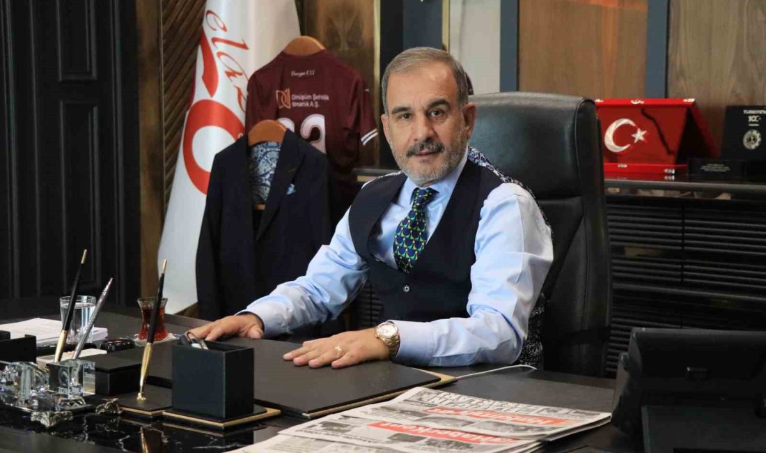 ELAZIĞ TİCARET VE SANAYİ ODASI BAŞKANI İDRİS ALAN,  SANAYİ
