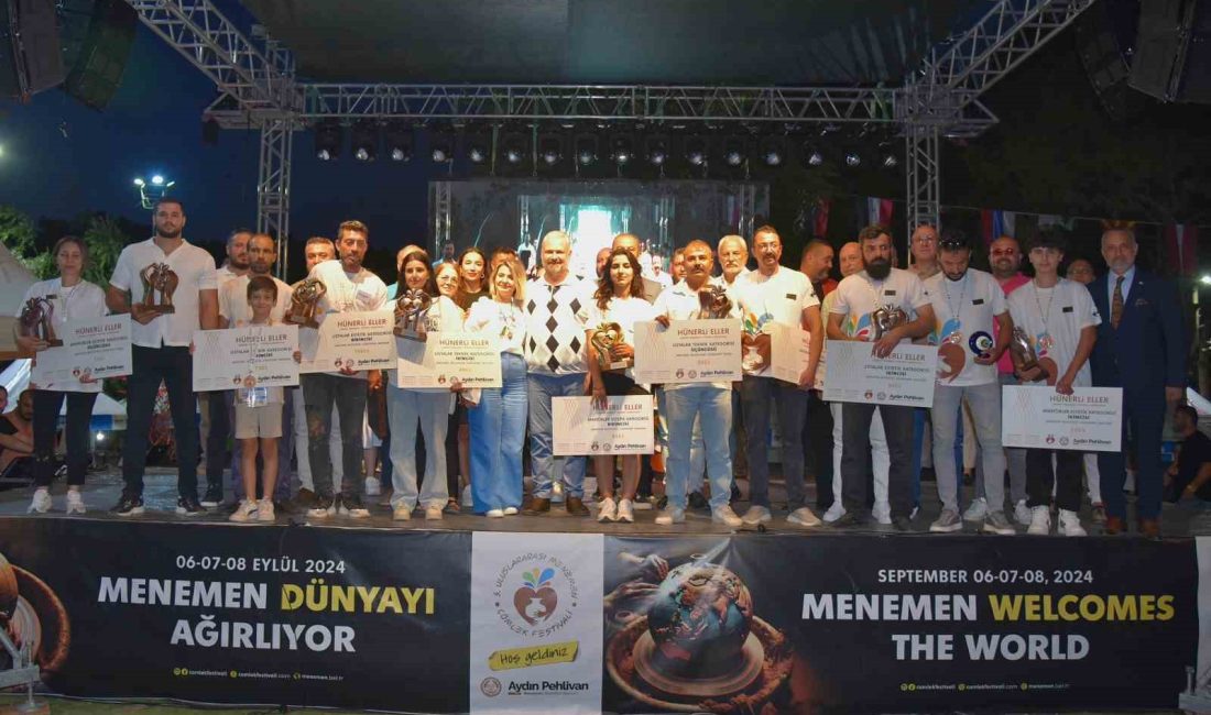 MENEMEN BELEDİYESİ TARAFINDAN 3’ÜNCÜSÜ GERÇEKLEŞTİRİLEN ULUSLARARASI MENEMEN ÇÖMLEK FESTİVALİ, ŞÖLEN