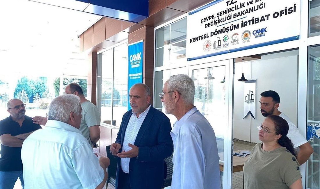 SAMSUN’UN CANİK BELEDİYESİ’NİN İLÇEDE BAŞLATTIĞI VE İLİN EN BÜYÜK KENTSEL